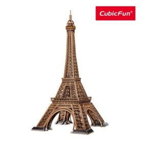 Marile Arhitecturi ale lumii Puzzle 3D Turnul Eiffel nivel complex 314 piese